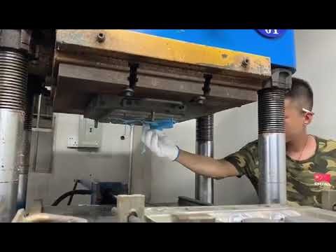 How to make the silicone bath brush-Custom silicone blue scrubbers manufacturer #amazon #oemfactory