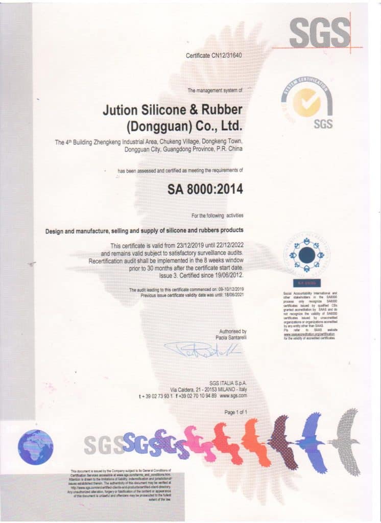 2019sa8000 - Custom Silicone Medical Products - ZSR