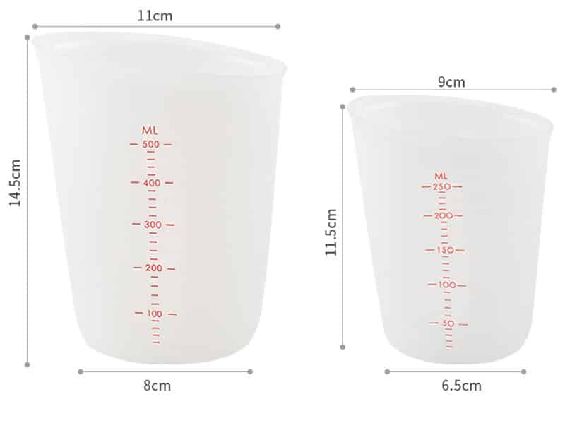 Custom Silicone measuring cup Factory - Custom Silicone Measuring Cup - ZSR
