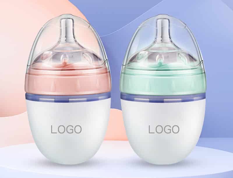 Custom silicone baby bottle - Custom Silicone Baby Bottle - ZSR