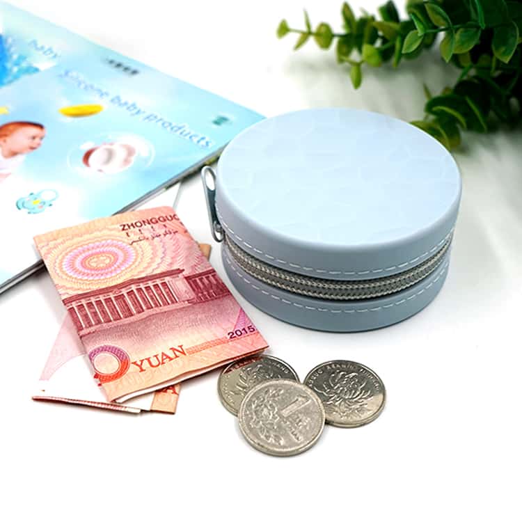 Customized silicone purse bag 1 - Custom Silicone Coin Wallet - ZSR