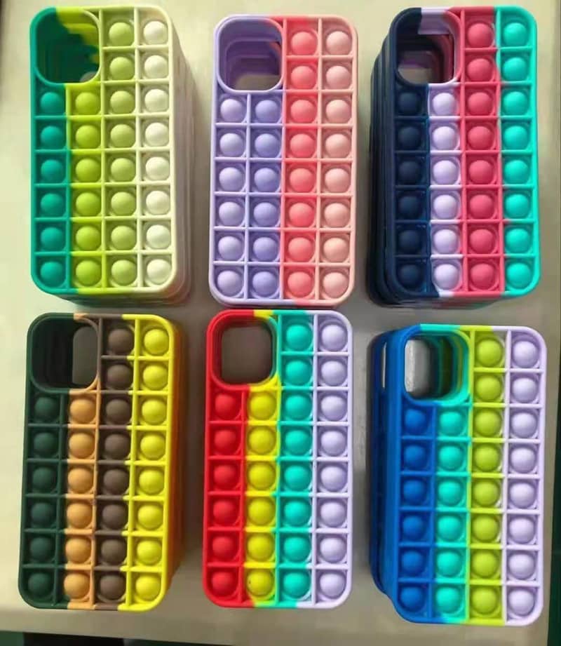 Fidget iphone silicone case - Custom Bubble Pop It Fidget Iphone Silicone Case - ZSR