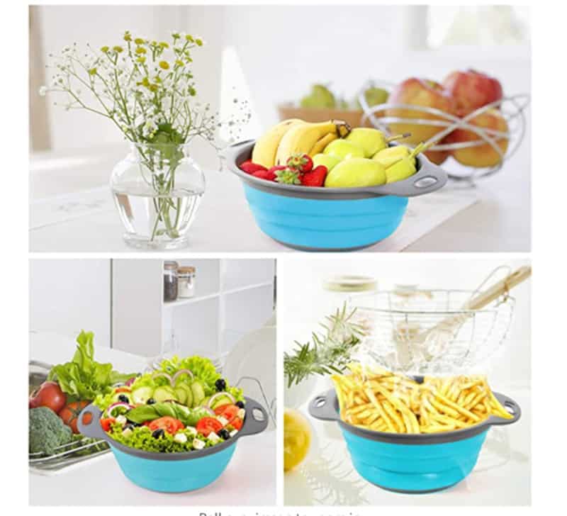 collapsible colander - Silicone Collapsible Products For Anyone Need More Space Or Travelling Used -for You - ZSR