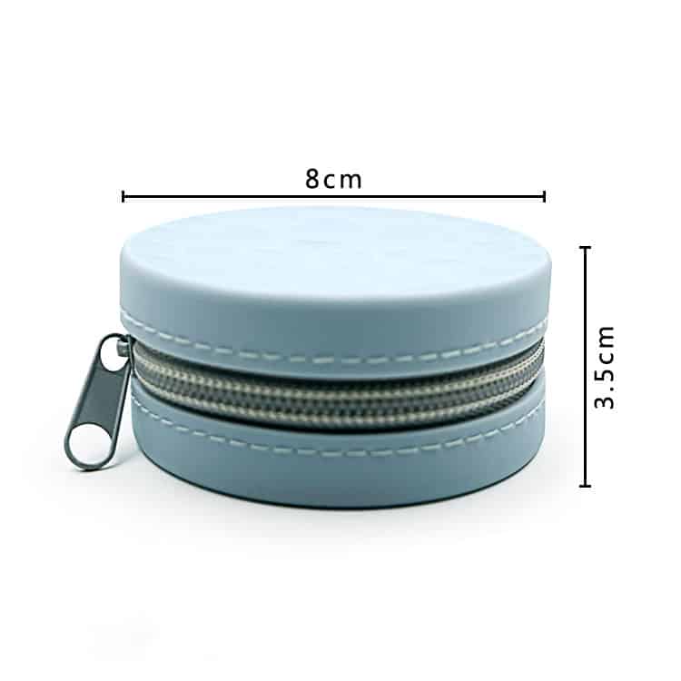 silicone purse bag size english 1 - Custom Silicone Coin Wallet - ZSR