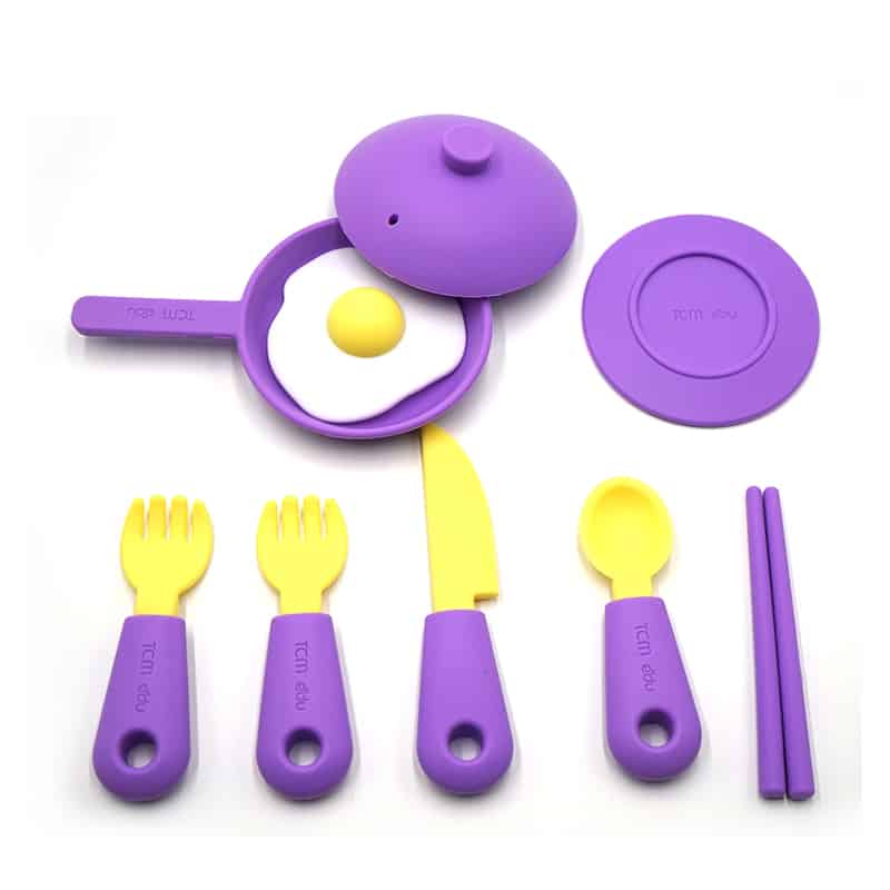 Pretend Play Kitchen Accessories Playset - Custom Silicone Play Kitchen Accessories - ZSR
