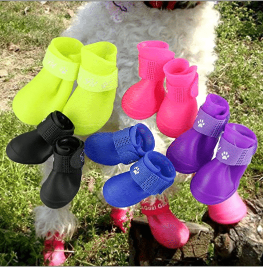 Pet Dog Boots - Custom Silicone Dog Waterproof Boots - ZSR