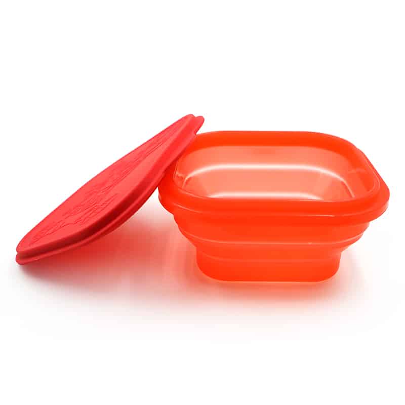 Silicone Collapsible bowl Supply - Custom Silicone Collapsible Lunch Box - ZSR