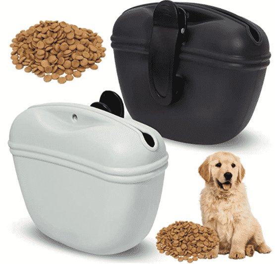 Reopet Silicone Pet Bowl Mat and Dog Treat Pouch Bag Set 