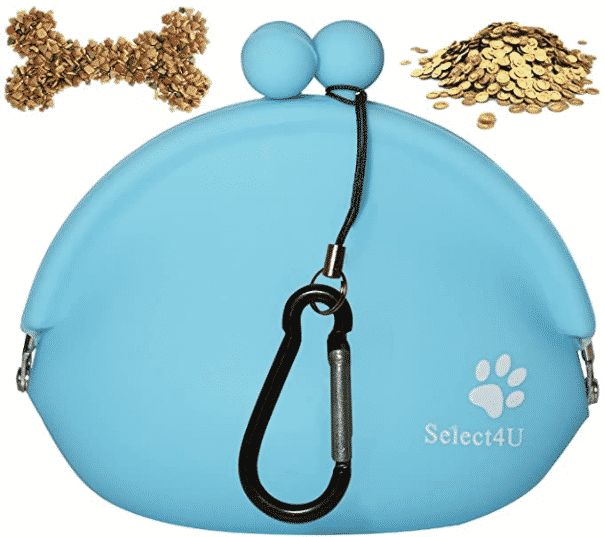 Silicone Dog Treat Pouch - Custom Logo Printed Silicone Dog Treat Pouches - ZSR