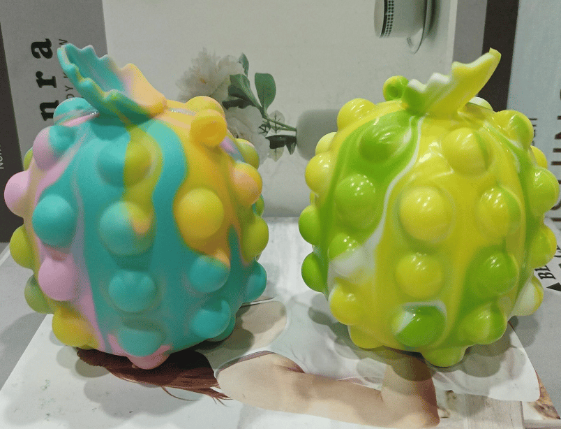 3D Pop Stress Ball Fidget Toys Manufacturer - Custom Silicone Squeeze balls - ZSR