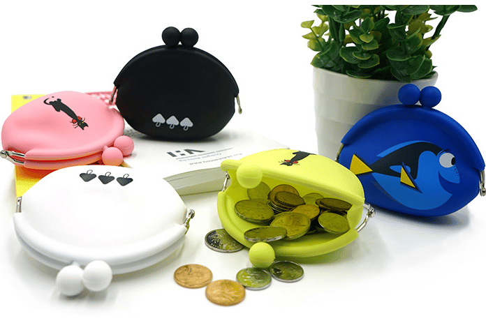 Cartoon Animal Silicone Coin Bags - Custom Silicone Coin Wallets Purse - ZSR