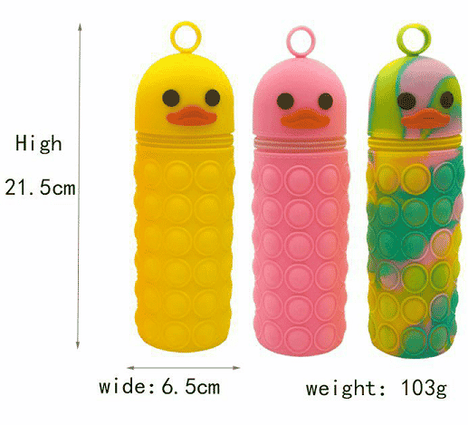 Silicone Pencil Case Standing Stationery Bag - Custom Silicone Collapsible Pencil Bag - ZSR
