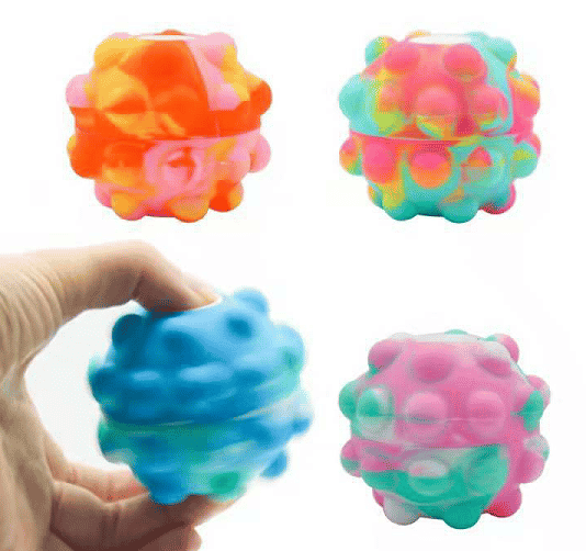 Silicone Pop Fidget Ball - Custom Silicone Squeeze balls - ZSR