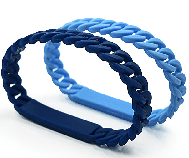 Stripe Pride Bracelet - Custom Silicone Silicone Twist Bracelets - ZSR
