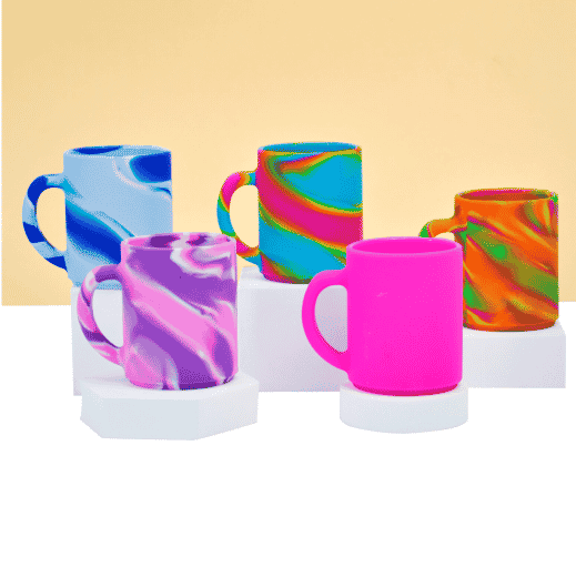 Silicone Unbreakable Mug Cup - Custom Silicone Unbreakable Mug Cup - ZSR