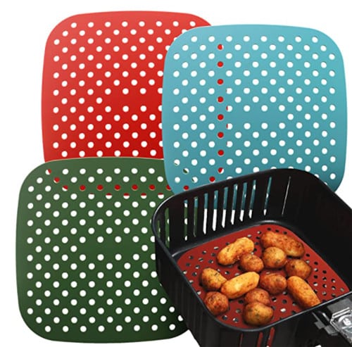Custom Air Fryer Silicone Liners - Are silicone mats better than parchment paper in air fryer? - ZSR