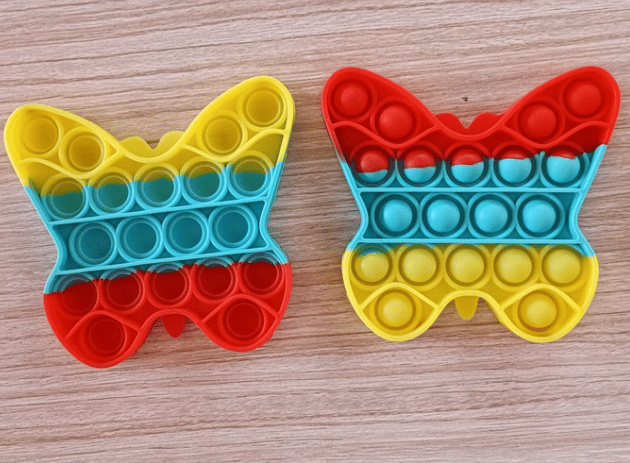 Brinquedo sensorial Fidget Popping - Brinquedos Pop It Fidget de silicone personalizados - ZSR