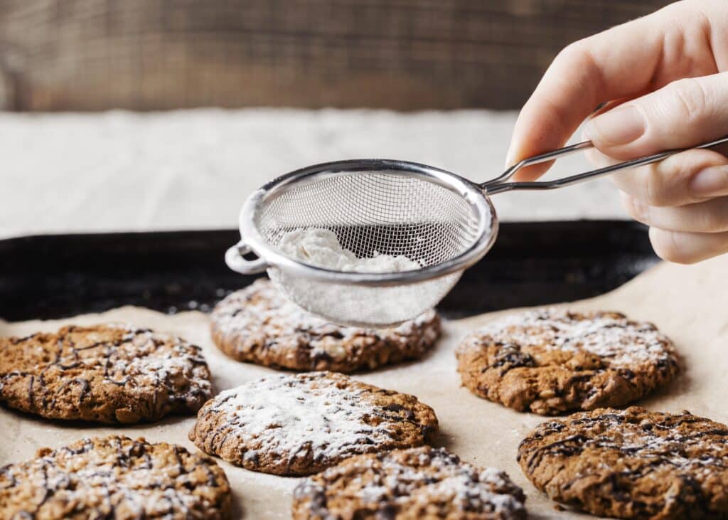 1682663979 cookies with sugar powder - Do cookies bake better on silicone mat? - ZSR