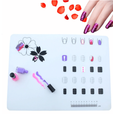 Nail Art Silicone Mat Supplier - Custom Silicone Mat for Nails - ZSR