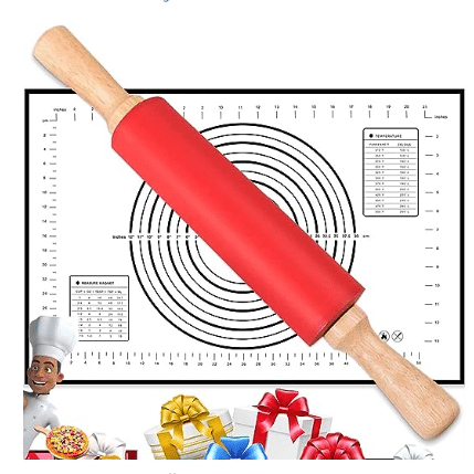 Silicone rolling pin and mat set Manufacturer - Silicone Rolling Pin and Mat Set - ZSR