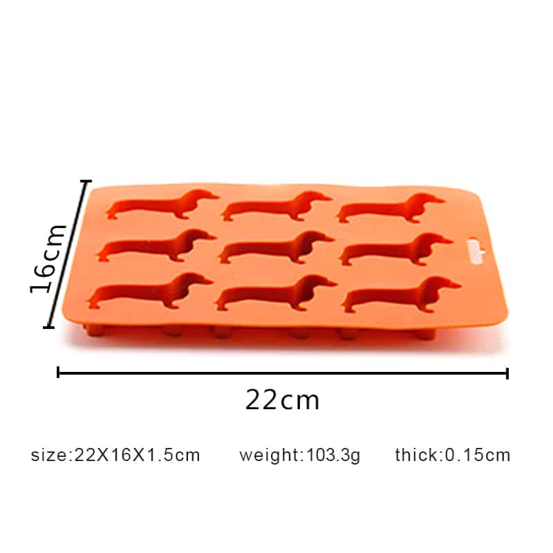 Forma e tamanho do gelo de silicone - Moldes de silicone personalizados - ZSR