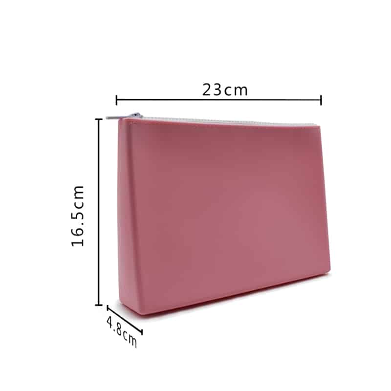 Size of silicone cosmetic bag - Custom Silicone Bag - ZSR