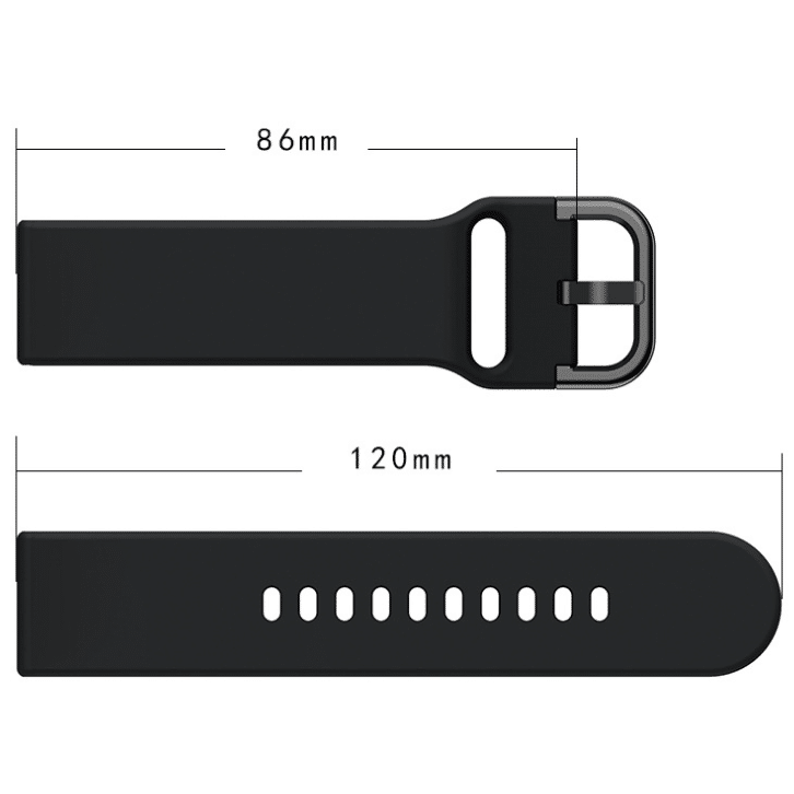 Размер силиконового ремешка для часов - Силиконовые ремешки для часов на заказ - ZSR
