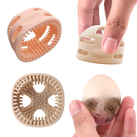 Custom Silicone Egg Scrubber - Custom Silicone Egg Scrubber - ZSR