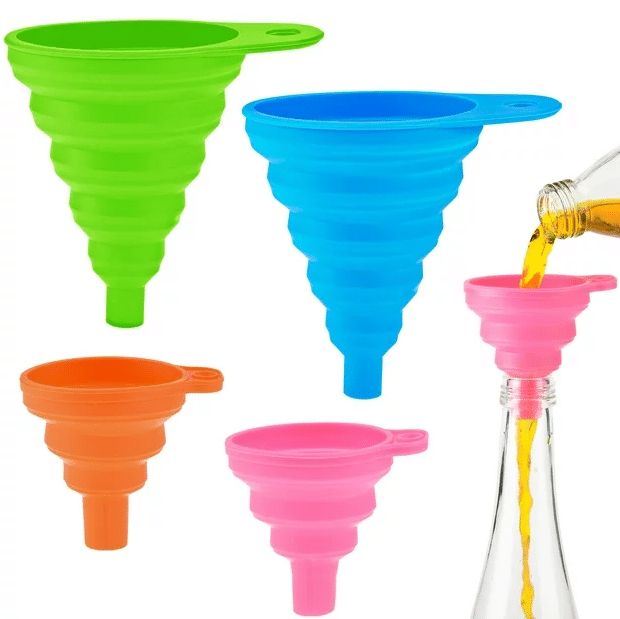 Silicone Collapsible Funnels Manufacturer - Custom Silicone Collapsible Funnel - ZSR