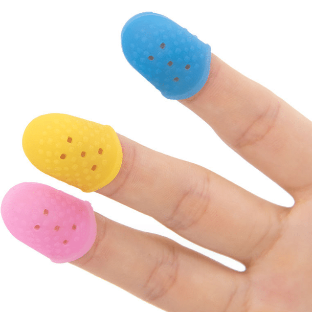 Fabricação de protetores de silicone para pontas dos dedos - Protetores de silicone para pontas dos dedos personalizados - ZSR