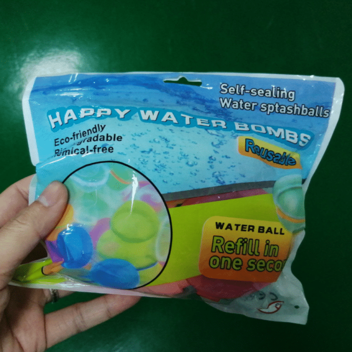 Herstellung von nachfüllbaren Wasserballons – Kundenspezifische nachfüllbare Wasserballons – ZSR