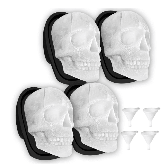 Custom Silicone Skull ice cube tray - Custom Silicone Skull Ice Cube Tray - ZSR