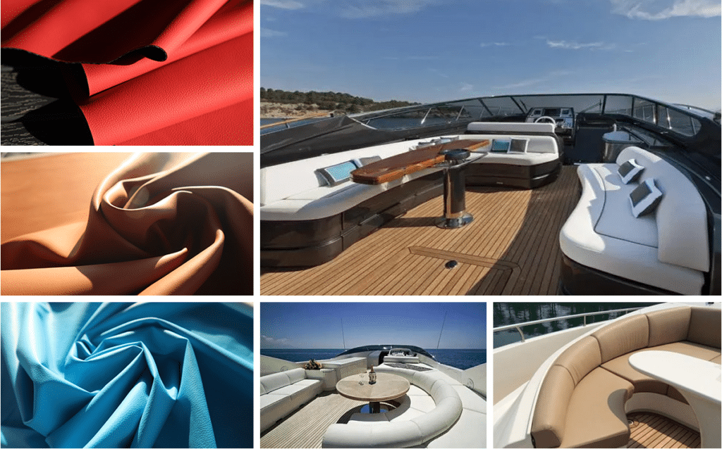 Yachts and Boats interior and exterior silicone leather - Marine - ZSR