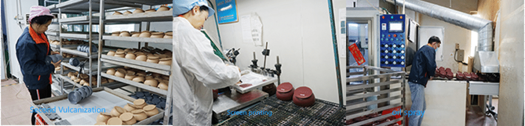 Silicone compression molding products Post processing - Silicone Compression Molding - ZSR