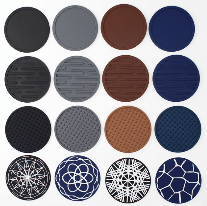 Custom Silicone Coasters Manufacturer - Custom Silicone Coasters - ZSR