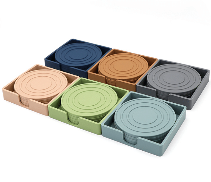 Silicone coaster color - Custom Silicone Coasters - ZSR