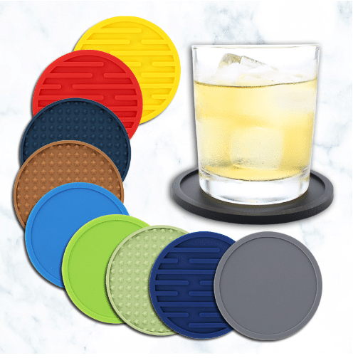 Silicone coaster different - Custom Silicone Coasters - ZSR