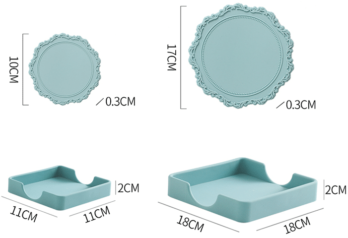 custom silicone coasters - Custom Silicone Coasters - Z.S.R.