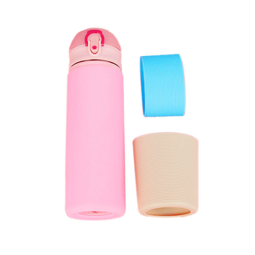 Custom silicone water bottle sleeve - Water Bottle Silicone Sleeve - ZSR