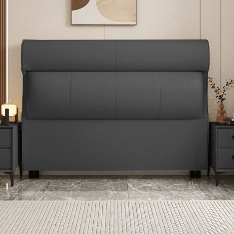 Black silicone leather Headboards - Headboard Silicone Leather - ZSR