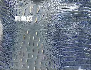 Crocodile pattern silicone leather