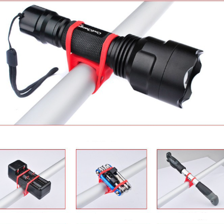 Customized Silicone Bike Lights holders - Custom Silicone Bike Lights holders - Z.S.R.