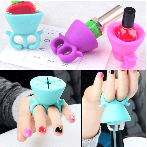 Silicone Nail Polish Holders Manufacturer - Custom Silicone Nail Polish Holders - Z.S.R.