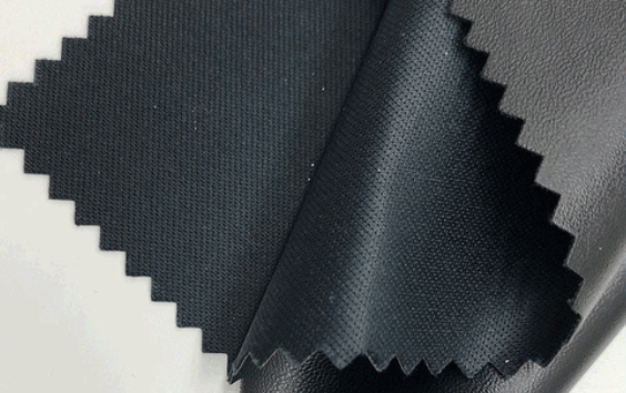 silicone leather backing fabric layer-stretchy fabric