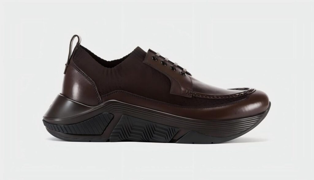 Knitted leather shoes1 - The Difference Between Full Silicone Leather and Semi Silicone Leather - Z.S.R.