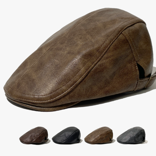 Hat made by silicone leather - Hat - Z.S.R.