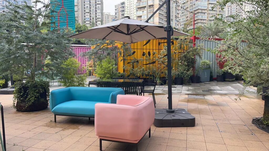 Outdoor Chair 1 - Custom Silicone Leathers - Z.S.R.
