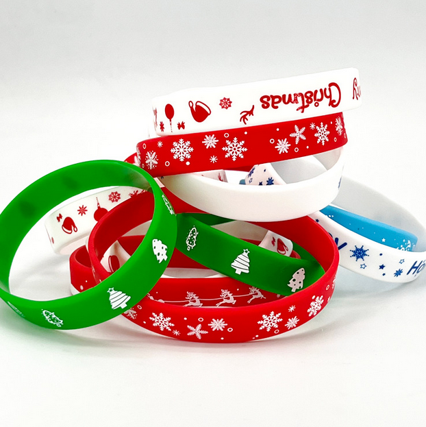 Christmas silicone bands Manufacturer - Custom Christmas Silicone Bands - Z.S.R.