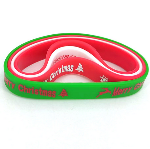 Christmas silicone bands Supplier - Custom Christmas Silicone Bands - Z.S.R.