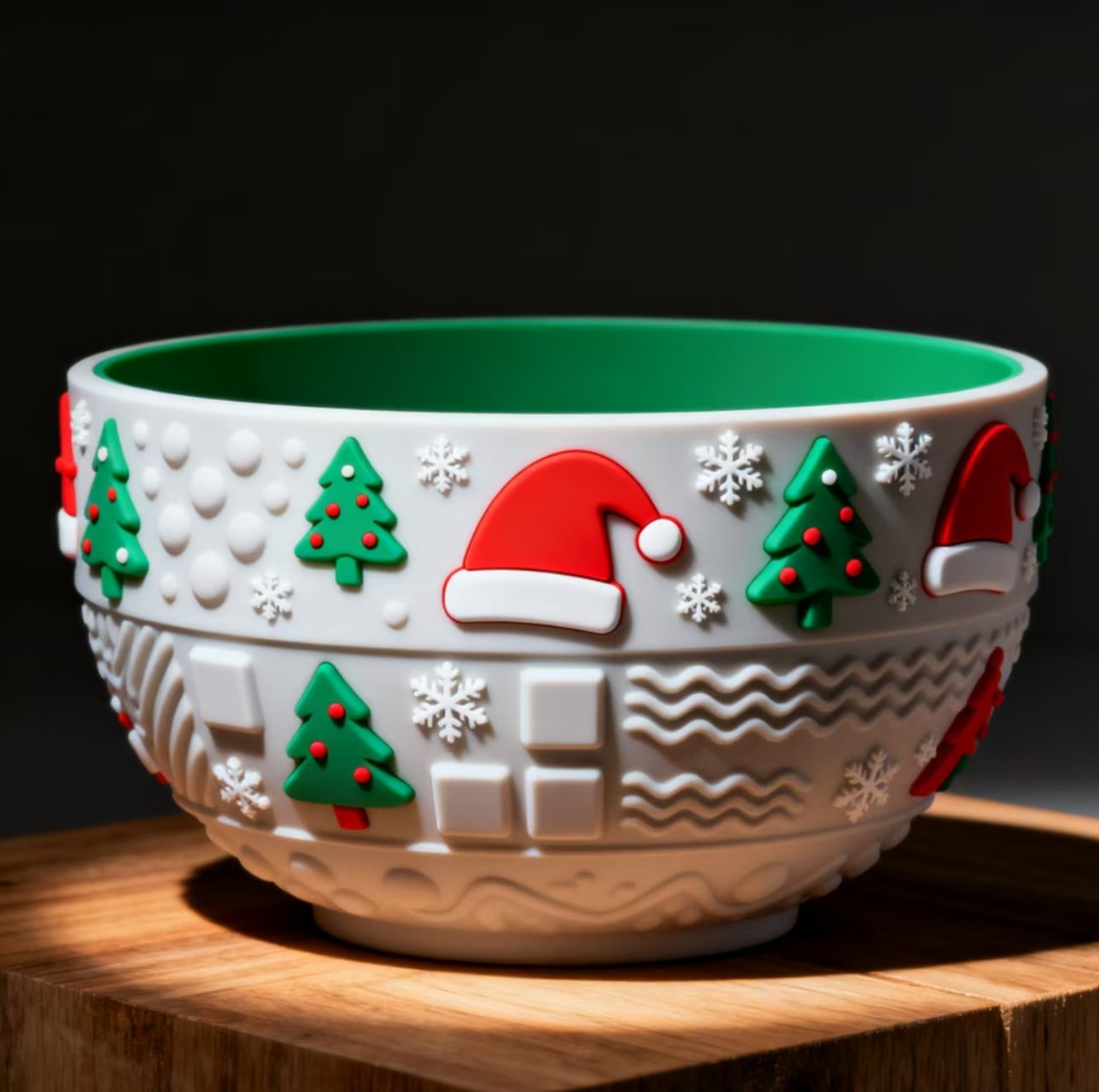 Christmas silicone bowls Molding factory - Custom Christmas Silicone Bowls - Z.S.R.